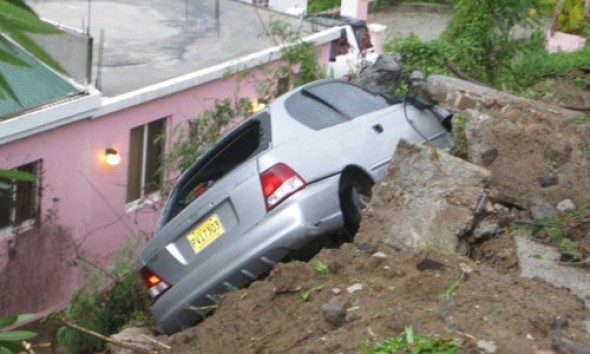 British Virgin Islands Still Digging Out After Tropical Wave Dumped 17 Inches of Rain In 17 Hours