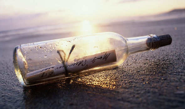 MESSAGE IN A BOTTLE: Little Boy's Message Travels Four Thousand Miles From The Dominican Republic To The United Kingdom