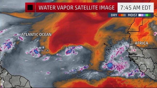 National Hurricane Center Says Three Tropical Waves Still Making A Beeline For The Virgin Islands