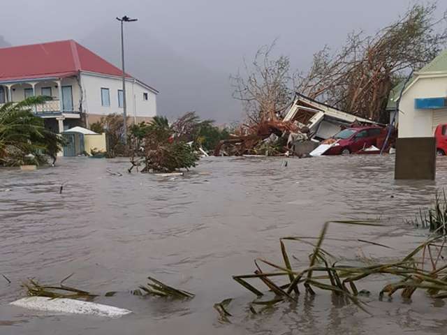 SINT MAARTEN GOT IT WORSE! But St. Thomas Has No Electricity Only Satellite Phones Work on St. John And Footage of Hurricane Irma Over St. Croix