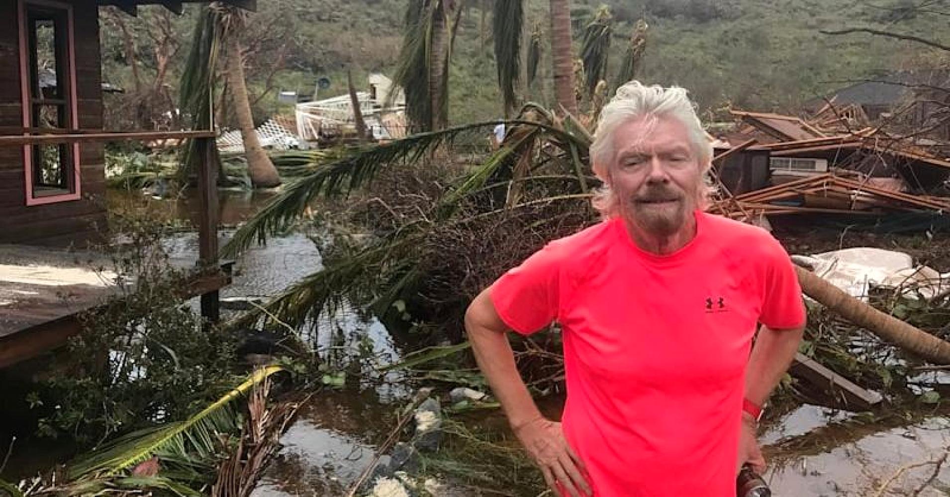 Billionaire Richard Branson Says Region Needs A Marshall Plan To Rebuild After Hurricanes