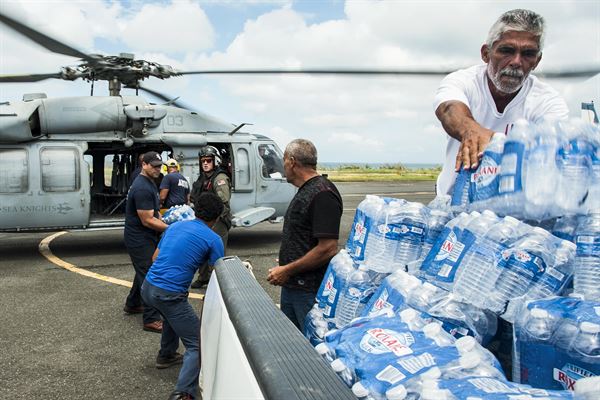 Some 13,700 U.S. Department of Defense Personnel Arrive In Virgin Islands and Puerto Rico To Aid In Relief Efforts