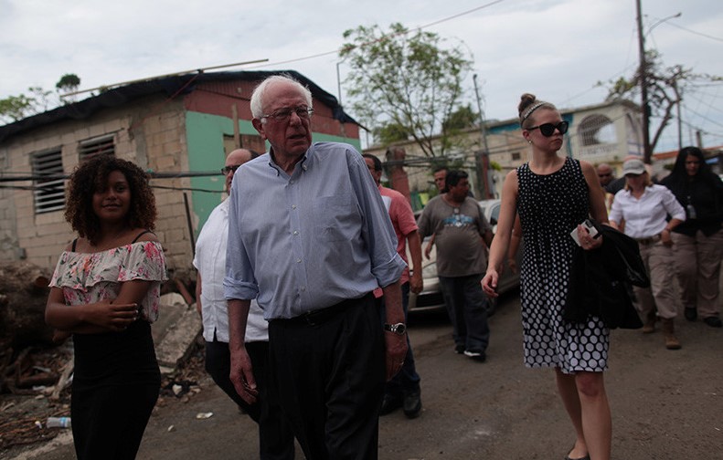 Sens. Bernie Sanders and Elizabeth Warren Offer A 'Marshall Plan' for the Virgin Islands And Puerto Rico To Speed Up The Extremely Slow Electrical Recoveries In The Territories