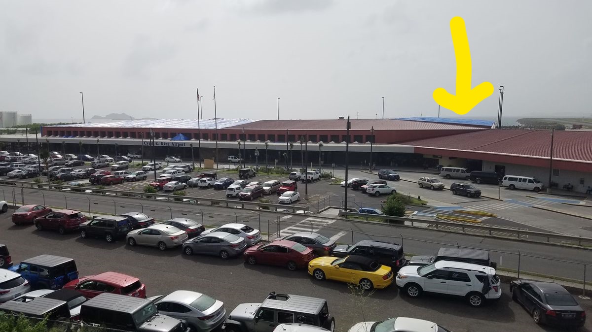FEMA BLUE ROOF: On Cyril E. King International Airport Tells You Everything You Need To Know About The State of Recovery in the Virgin Islands