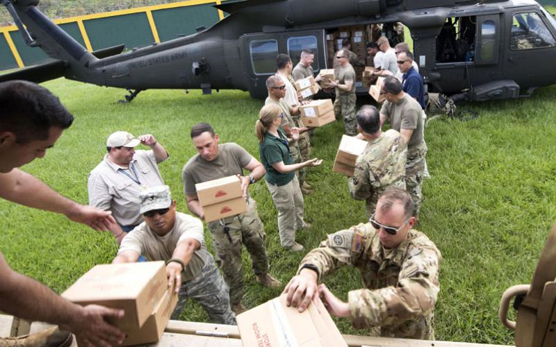 U.S. Army SATCOM Supports Hurricane Relief Efforts in Virgin Islands and Puerto Rico