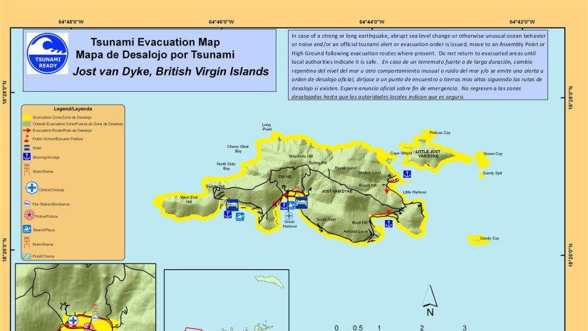 British Virgin Islands Government Out Front on Tsunami Issue With Early Warning System Funded After Honduras Scare Earlier This Month