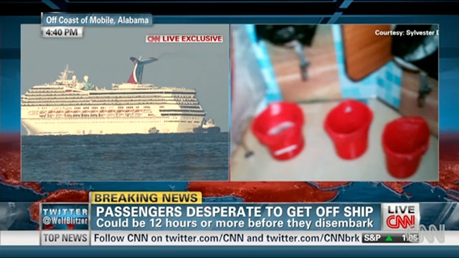 Ship Famous For 'Poop Cruise' Fails CDC Inspection ... 'Flies In Food Prep Areas' of Carnival Triumph