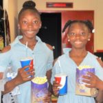 Children on St. Thomas Meet ‘Sherlock Gnomes’ at Easter Fun Day in Movie Theater
