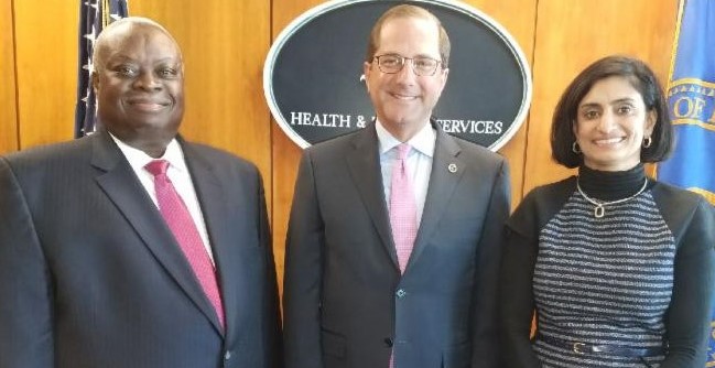 Gov. Mapp Asks Health and Human Services Secretary For More Support For V.I. Health Care
