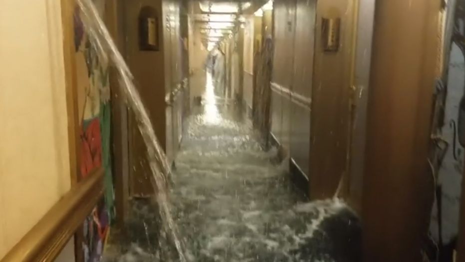 Carnival Dream Becomes 'A Nightmare' After Water Floods Deck ... Passenger Invokes 'Titanic'