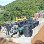 Mangrove Wastewater treatment plant sewage receiving area closed