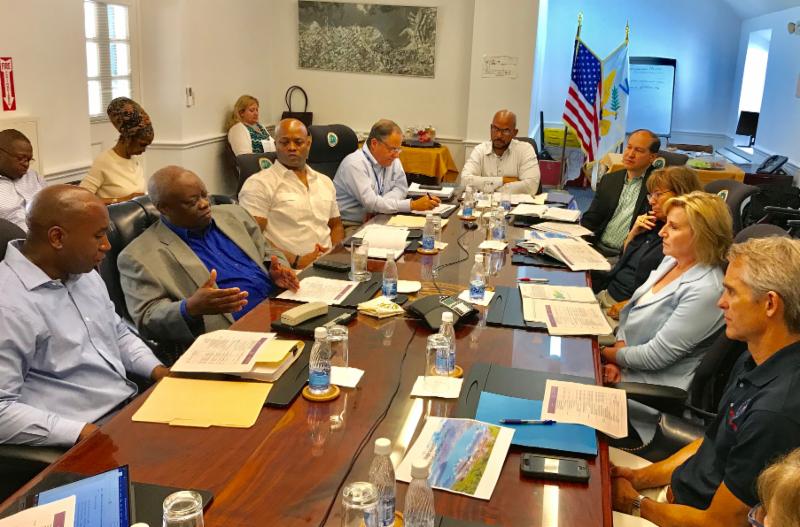 Mapp Says HUD Officials 'Impressed' With Progress So Far of USVI's Hurricane Recovery