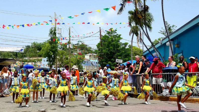 Governor Mapp Salutes St. John First Responders at Festival Parade in Cruz Bay