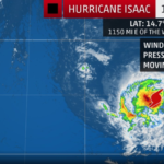 NHC: Hurricane Isaac Expected To Visit Virgin Islands and Puerto Rico Thursday-Friday