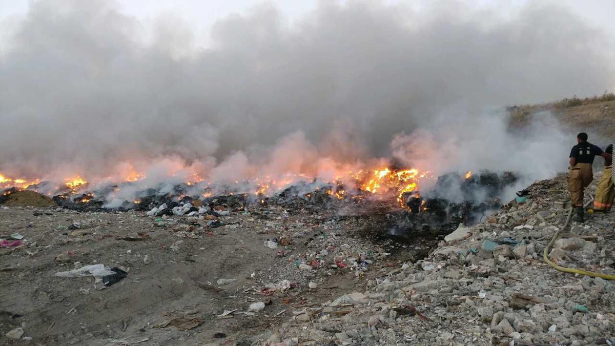 Anguilla Landfill on Fire Again on St. Croix Today, Waste Management Authority Says