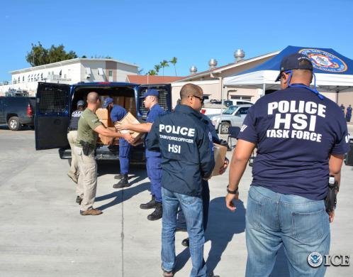 Police ICE, HSI Seize 2,325 Pounds of Cocaine Worth $30 Million Off Puerto Rico