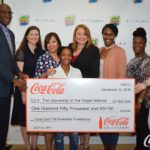 UVI Receives $150,000 Scholarship Grant from Coca-Cola Foundation
