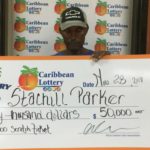 St. Croix’s Stachill Parker Wins $50,000 In Instant Scratch Game