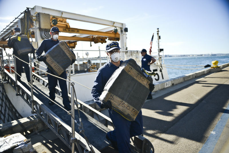 British Royal Navy Assists U.S. Coast Guard With Drug Interdiction in Caribbean