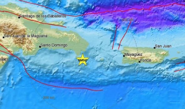 Magnitude 5.3 Earthquake Strikes Off Coast of Dominican Republic Today