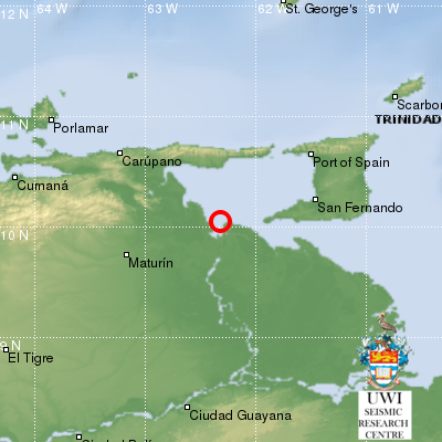 Magnitude 4.8 Earthquake Strikes Just Miles From Trinidad's South Coast