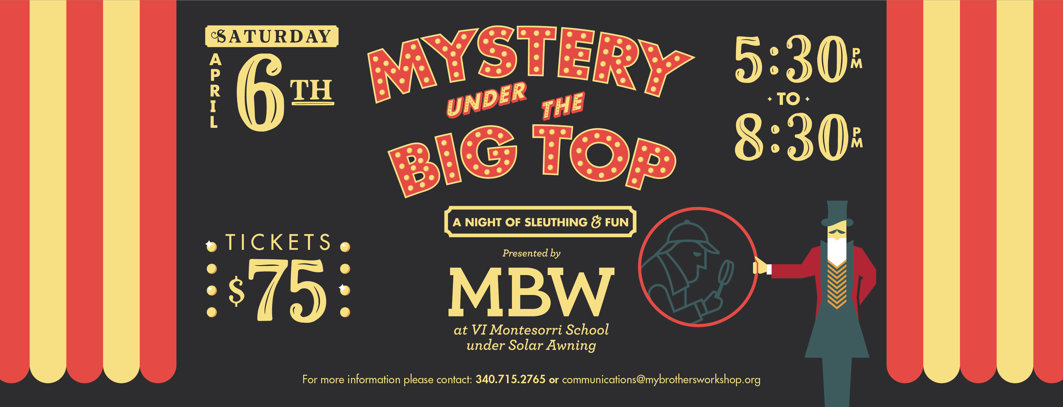 MBW’s 2nd Annual Mystery Event Will Take Place In Eight Days At Montessori School