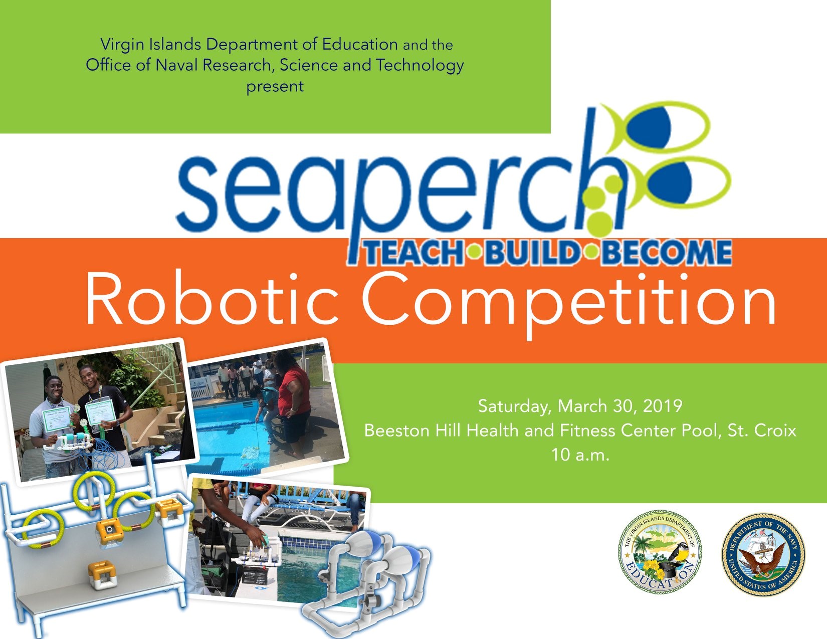 Education Sponsors 2nd Annual Robotics Competition On St. Croix