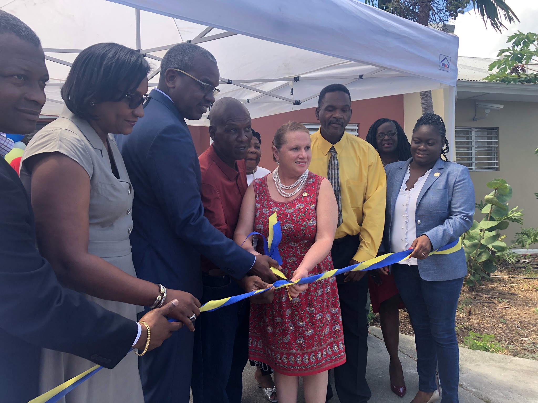 Eldra Schulterbrandt Residential Facility Re-Opens With Ribbon Cutting On St. Thomas