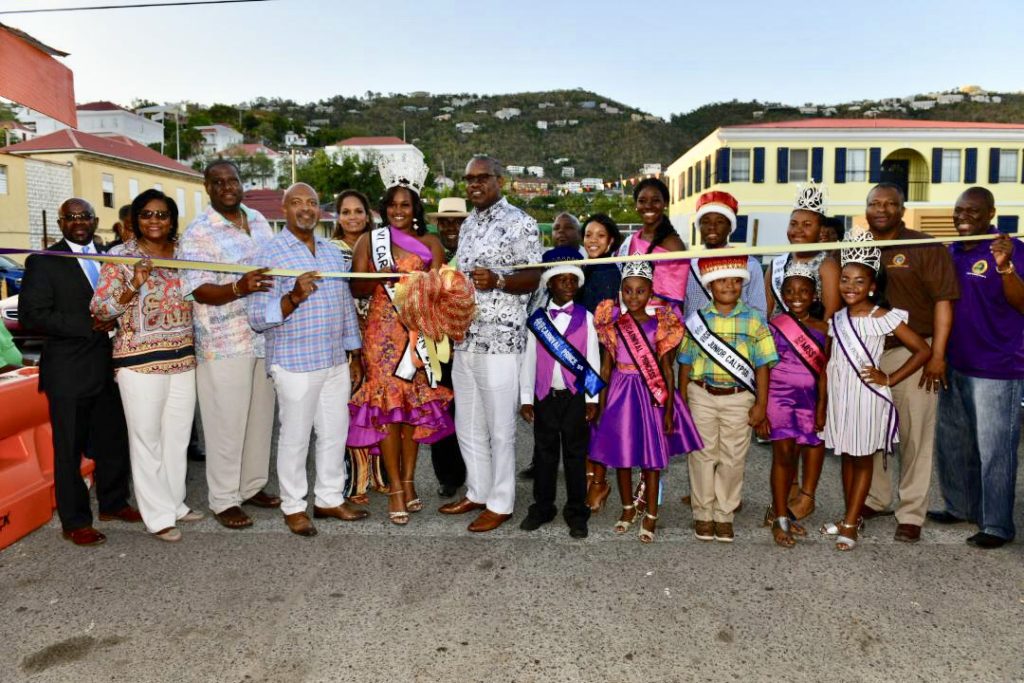 Bryan Opens Carnival Village Themed 'Coggie's Musical Ville' ... Kicks Off Carnival 2019 On St. Thomas