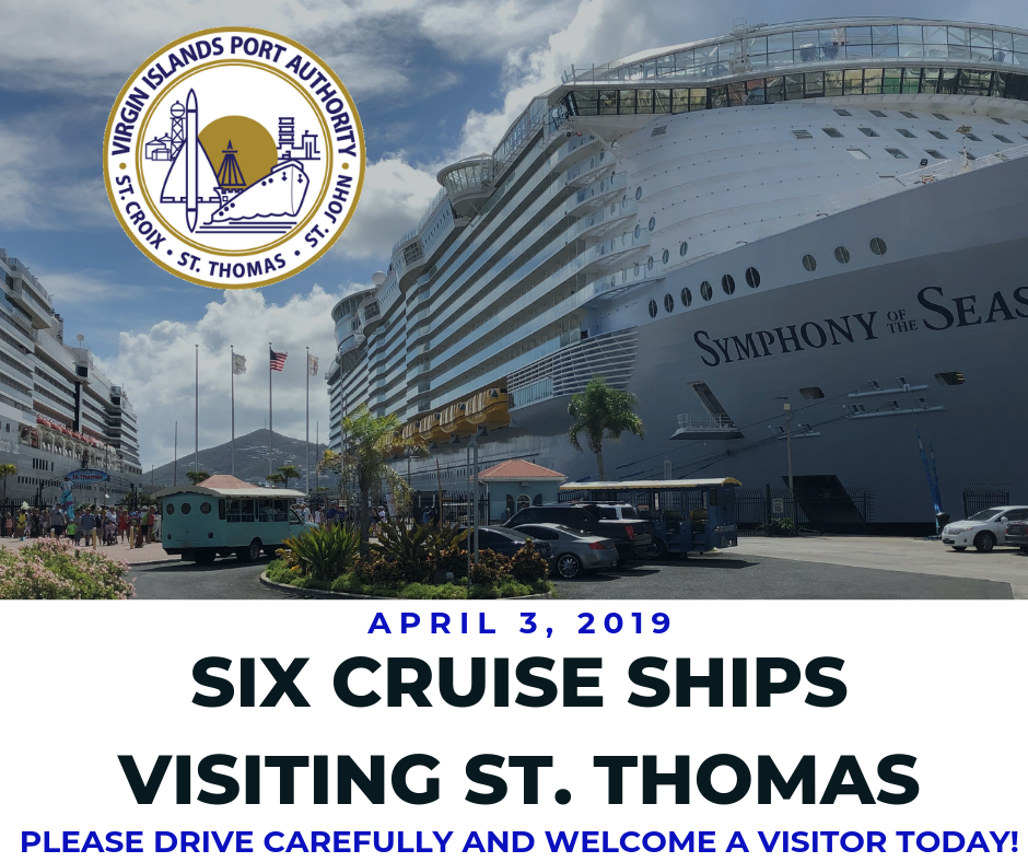 Some 11 Cruise Ships Dock In St. Thomas Over Two Days