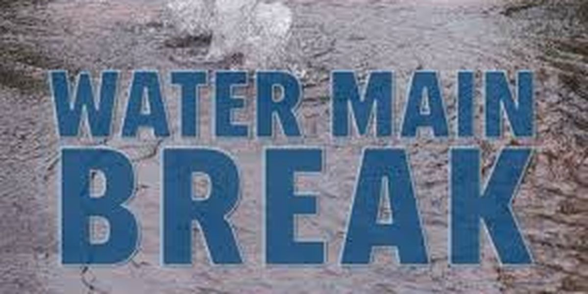 WAPA Water Main Break Shuts Down Addelita Cancryn Junior High Today
