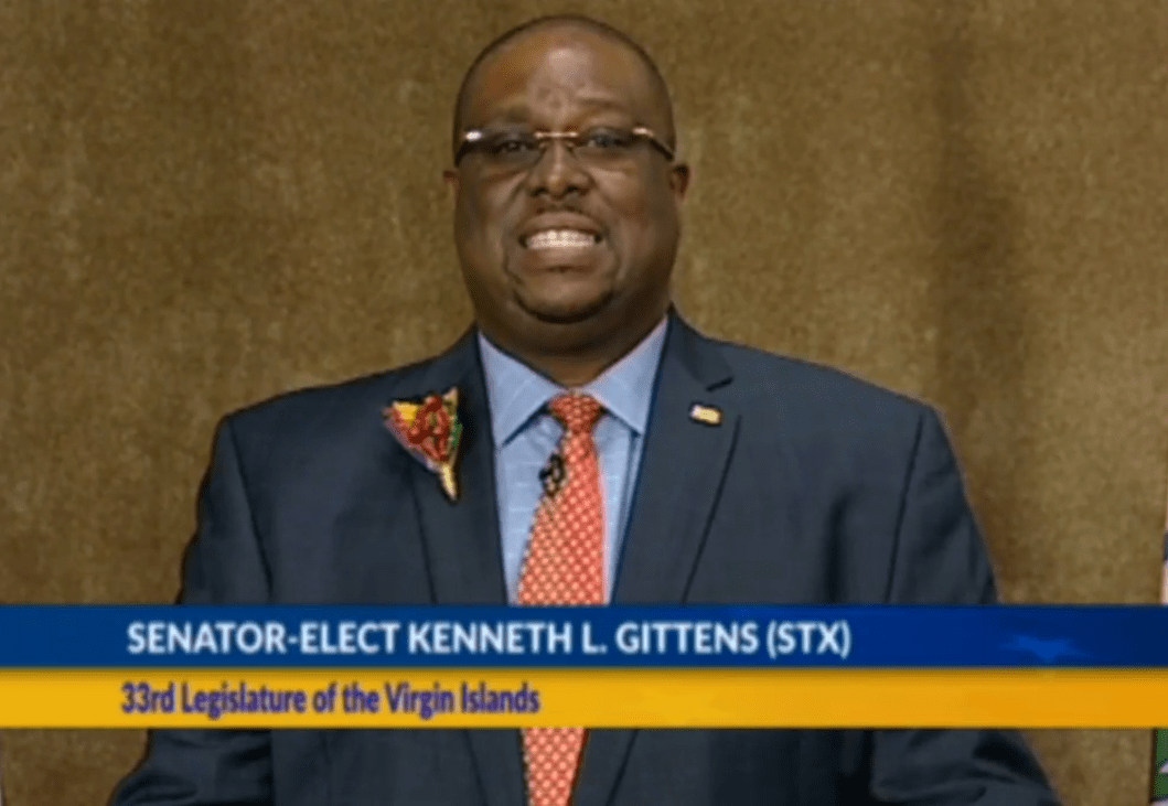 Senate President Kenneth Gittens Ousted By Majority of 33rd Legislature Today