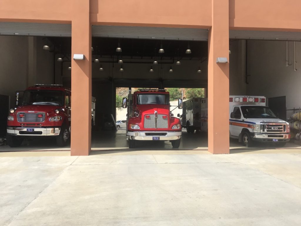 St. Thomas EMTs Stationed at STT Fire Station While Schneider Hospital Undergoes Repairs