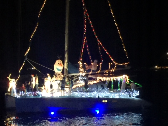 Boat Parade Attended By Thousands On Christiansted Boardwalk Saturday