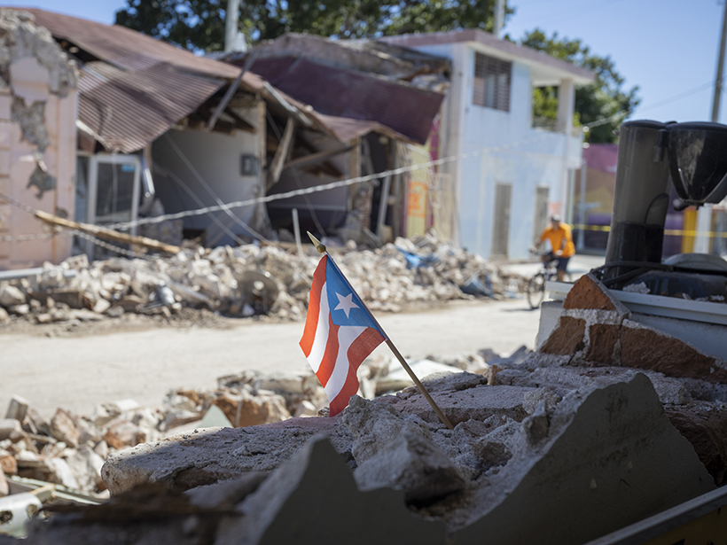 State National Guards Expand Recovery Efforts In Puerto Rico After Quakes