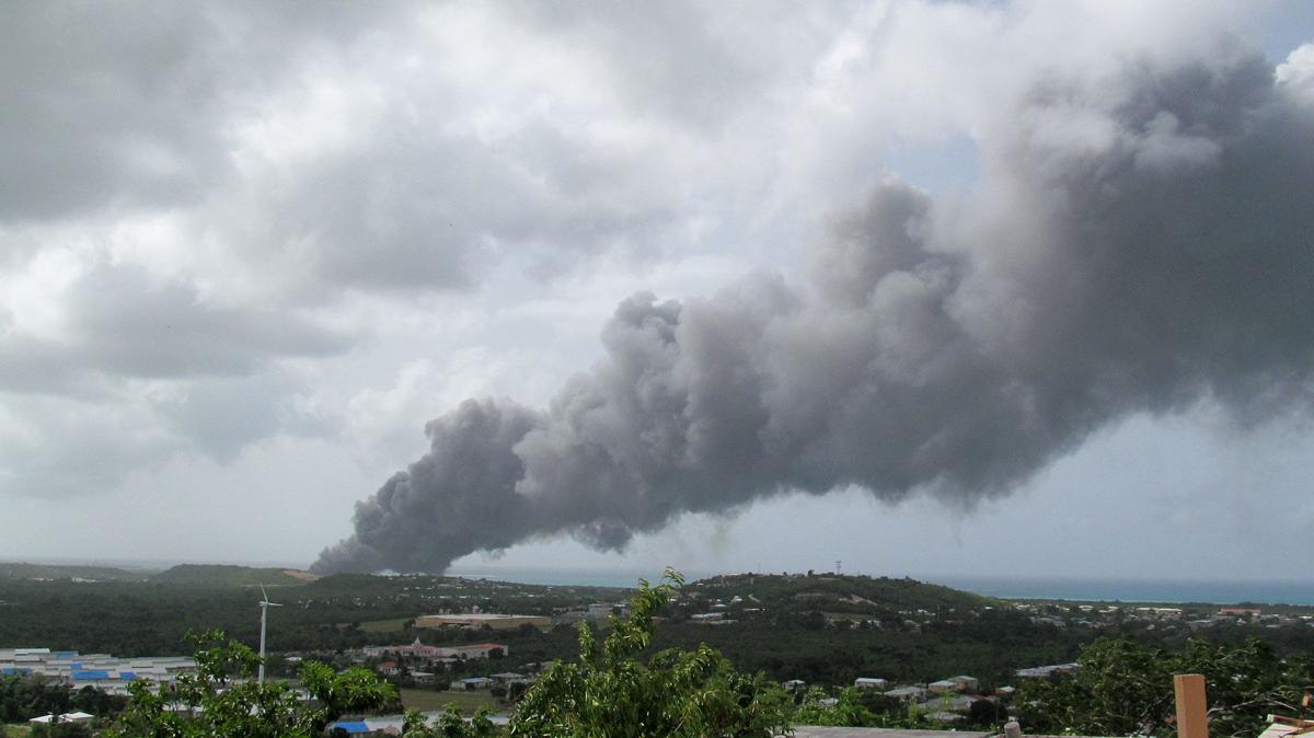 VIWMA: 'Active Fire' Reported At Anguilla Landfill Friday Night (UPDATED)