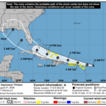 Tropical Depression 13 Projected To Be Near U.S. Virgin Islands At 2 a.m. Saturday
