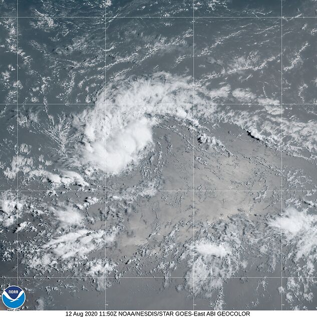 Tropical Storm Josephine Tracking North of The U.S. Virgin Islands ... So Far