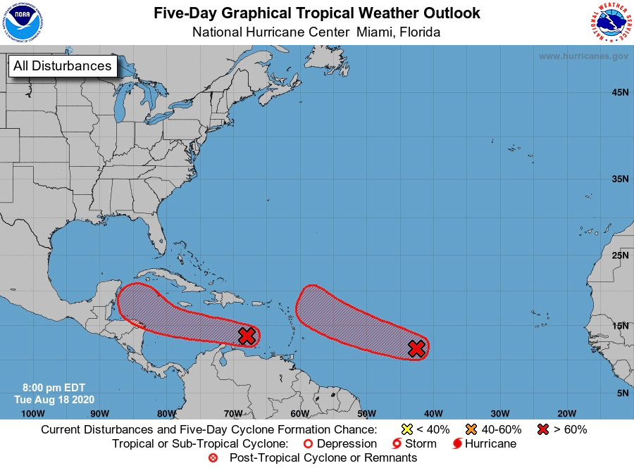 NHC Tracking Tropical Wave That Could Impact USVI Weather This Weekend