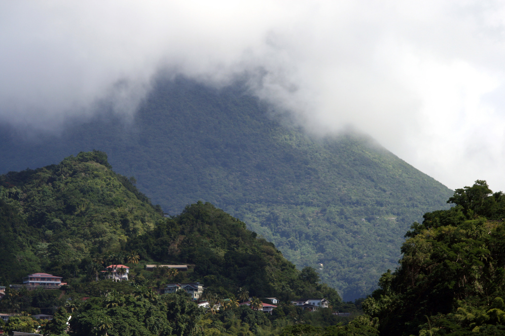 Volcanic Caribbean Island of Dominica Shaken By Explosion of Steam and Gas
