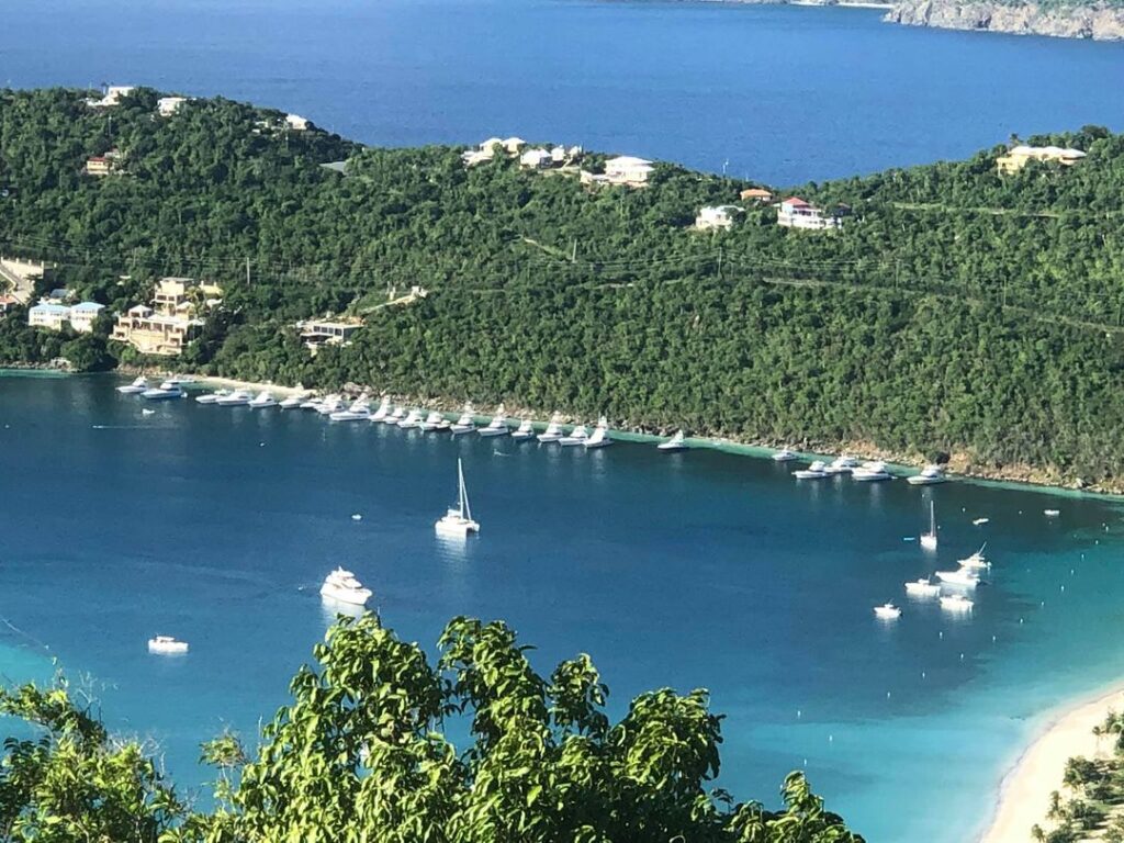 Yachts Anchored Too Closely Together In Magens Bay Get Local Citizens Riled Up