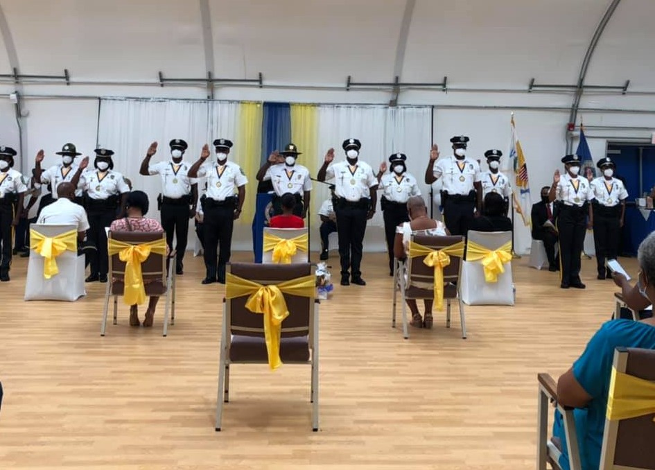 VIPD Training Academy Graduates 16 New Peace Officers On St. Thomas