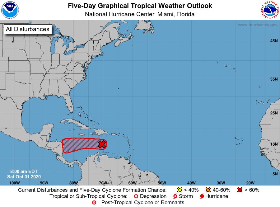 Not Done Yet: NHC Predicts New Tropical Depression In Caribbean