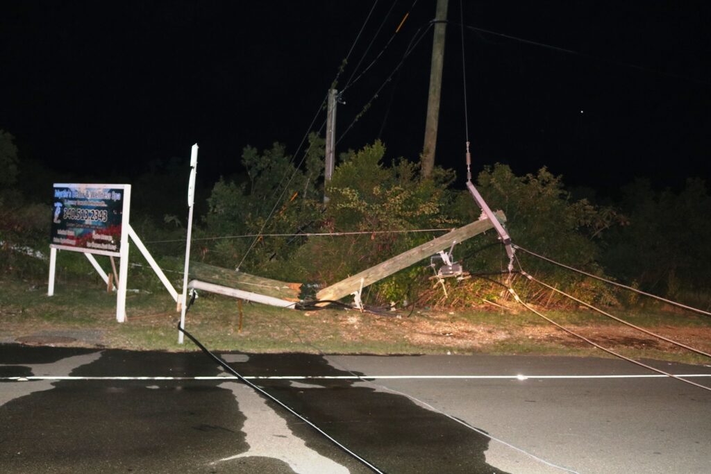 Police Investigate Car Crash Into Utility Pole That Knocked Out Power To 5 Feeders On St. Croix