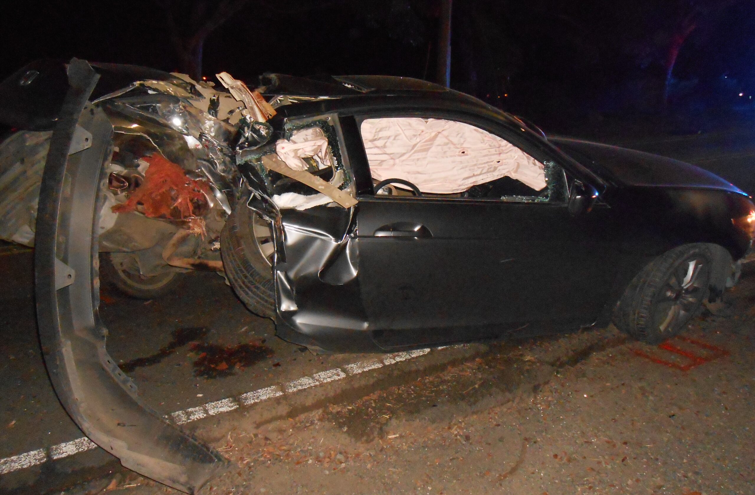 30-Year-Old St. Croix Driver Crashes Honda Sedan Into A Tree Near St. Croix Educational Complex