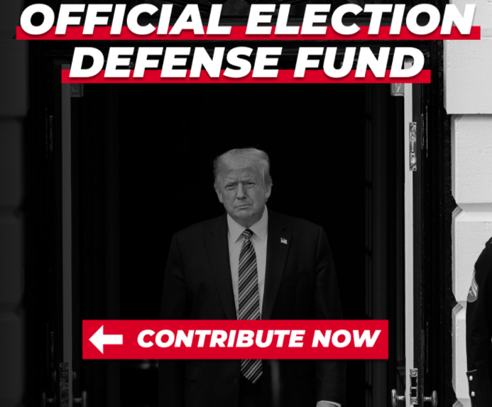 Donations Under K For Trump ‘Election Defense’ Instead Go To The President To Pay Down Campaign Debt