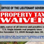 Lt. Gov. Roach Waives All Interest And Penalties On USVI Real Property Taxes