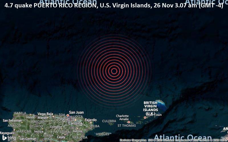 St. Thomas Wakes Up To 2 'Minor' Earthquakes On Thanksgiving Morning