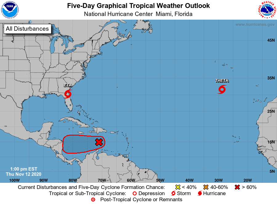 Tropical Wave Expected To Bring 'Heavy Rains, Flash Flooding' To The USVI And Puerto Rico: NHC