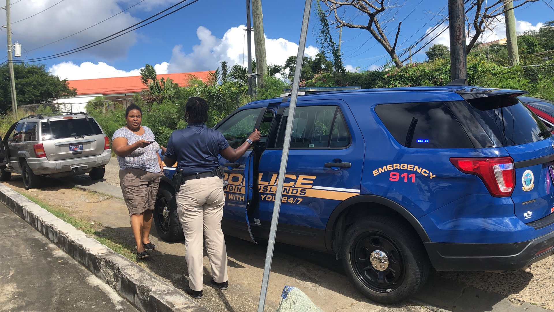 VIPD Exercises 'Community Policing' On St. Thomas ... Practicing 'Education Before Citation'